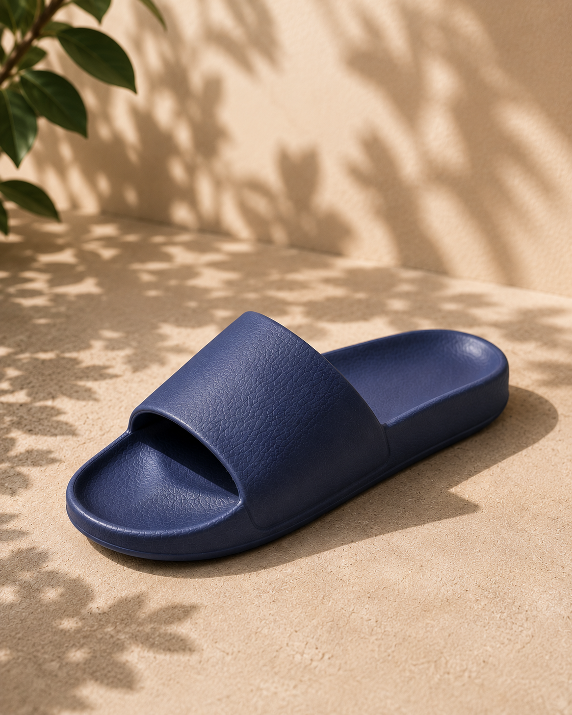 NAVY SLIPPER