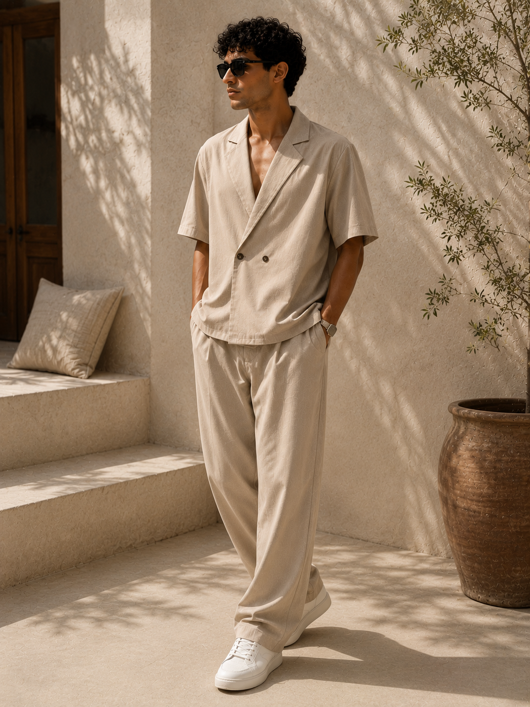 Set linen cufe