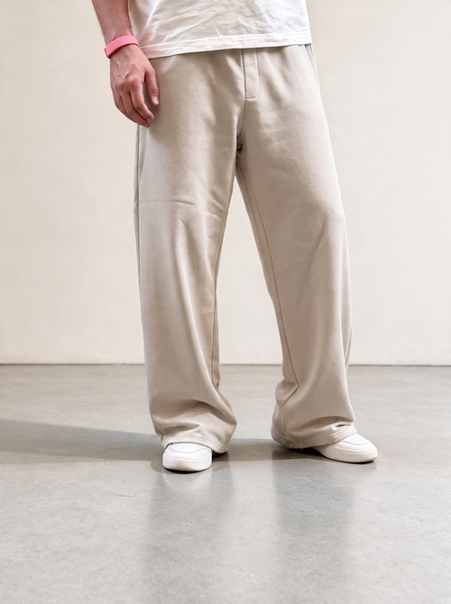 Beige Sweatpants