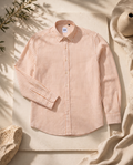 Orange Linen Shirt