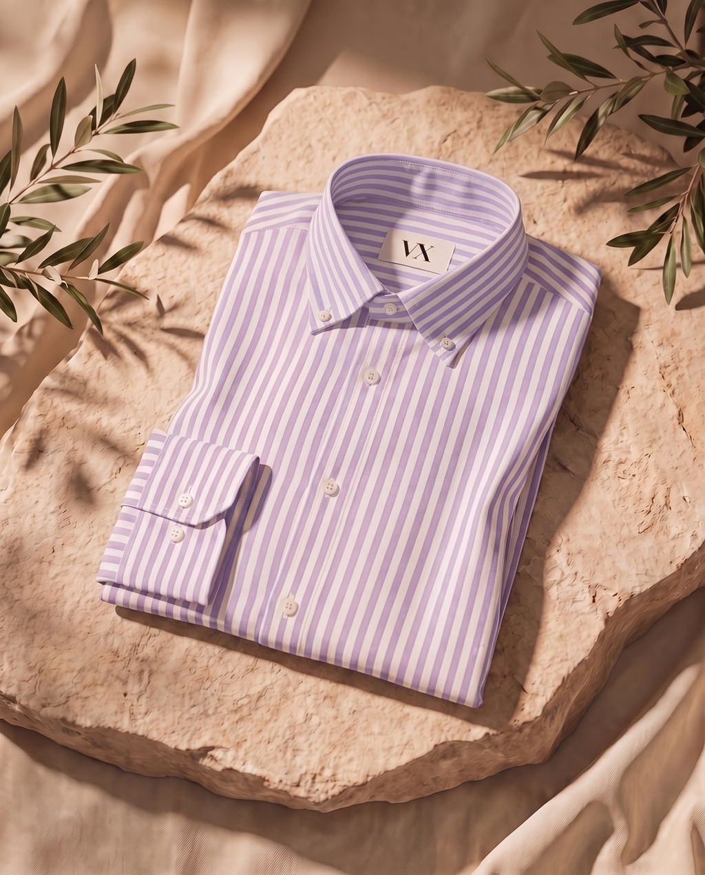 Lavender Linen Shirt