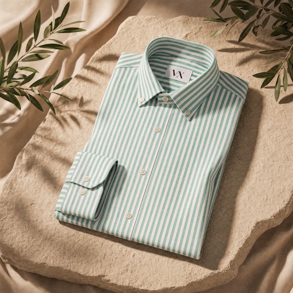 Green Linen Shirt